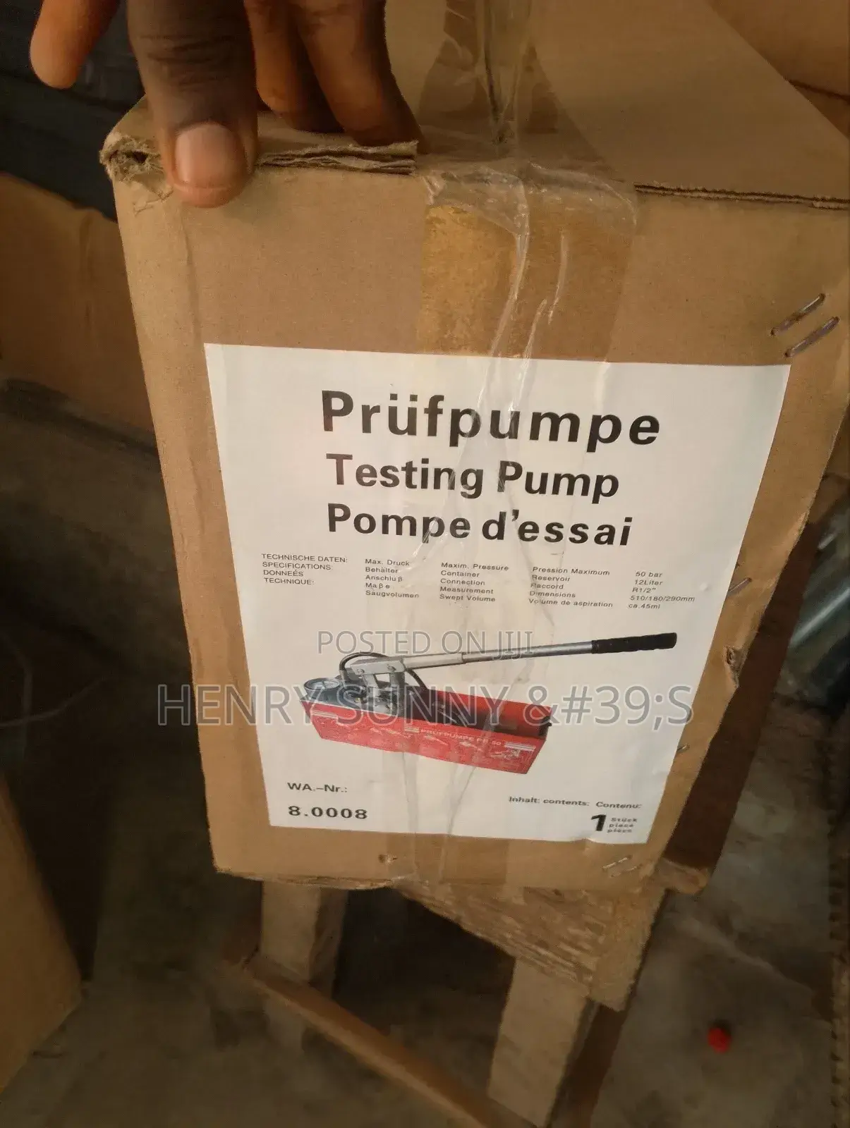 Hand Test Pump
