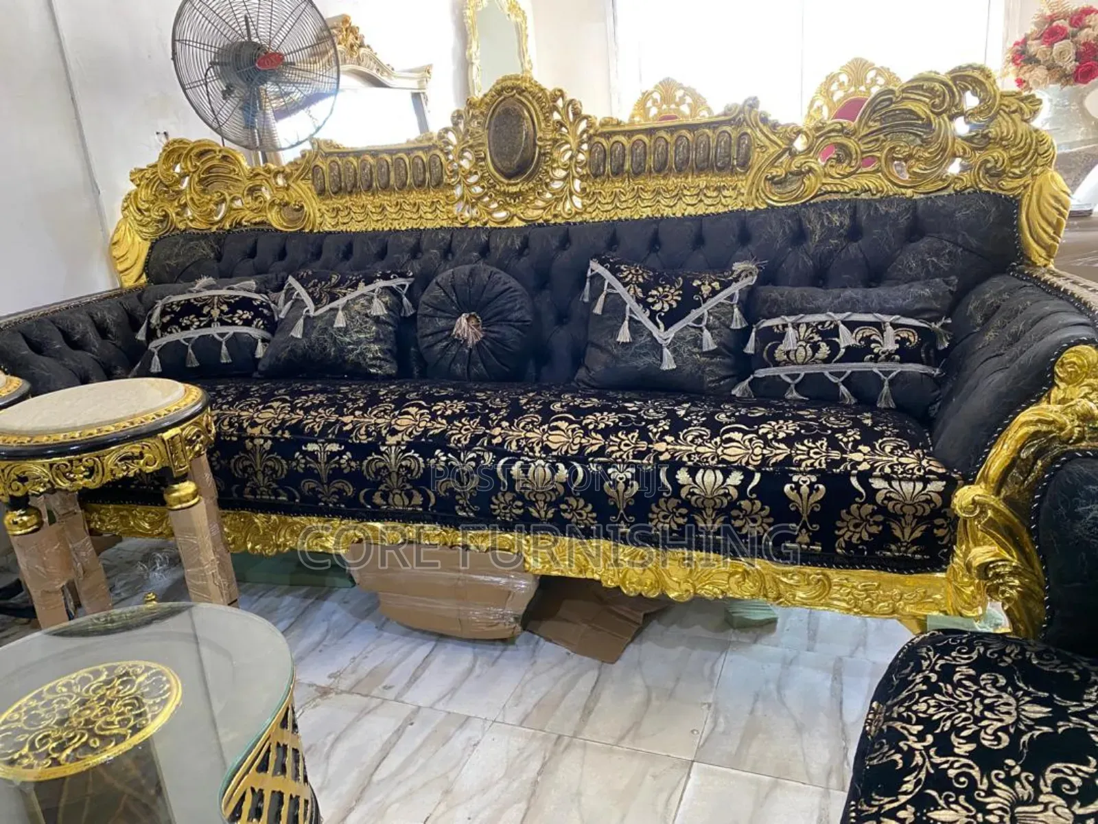 Luxury Egyptian Sofa Set