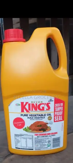 Kings Vegetable Oil 3litres ×6