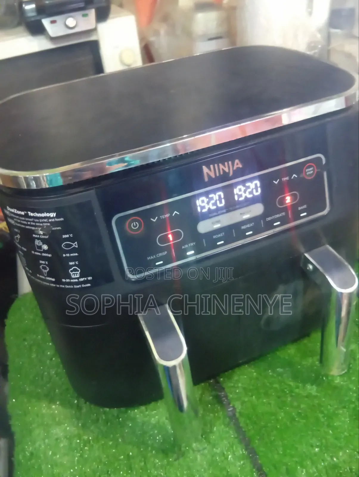 Double Cup Digital Airfryer