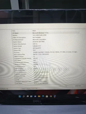 Laptop Dell 8GB Intel Core i7 SSD 256GB