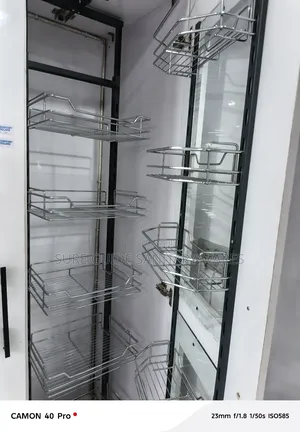 Cabinet Mount Basket Pantry Unit