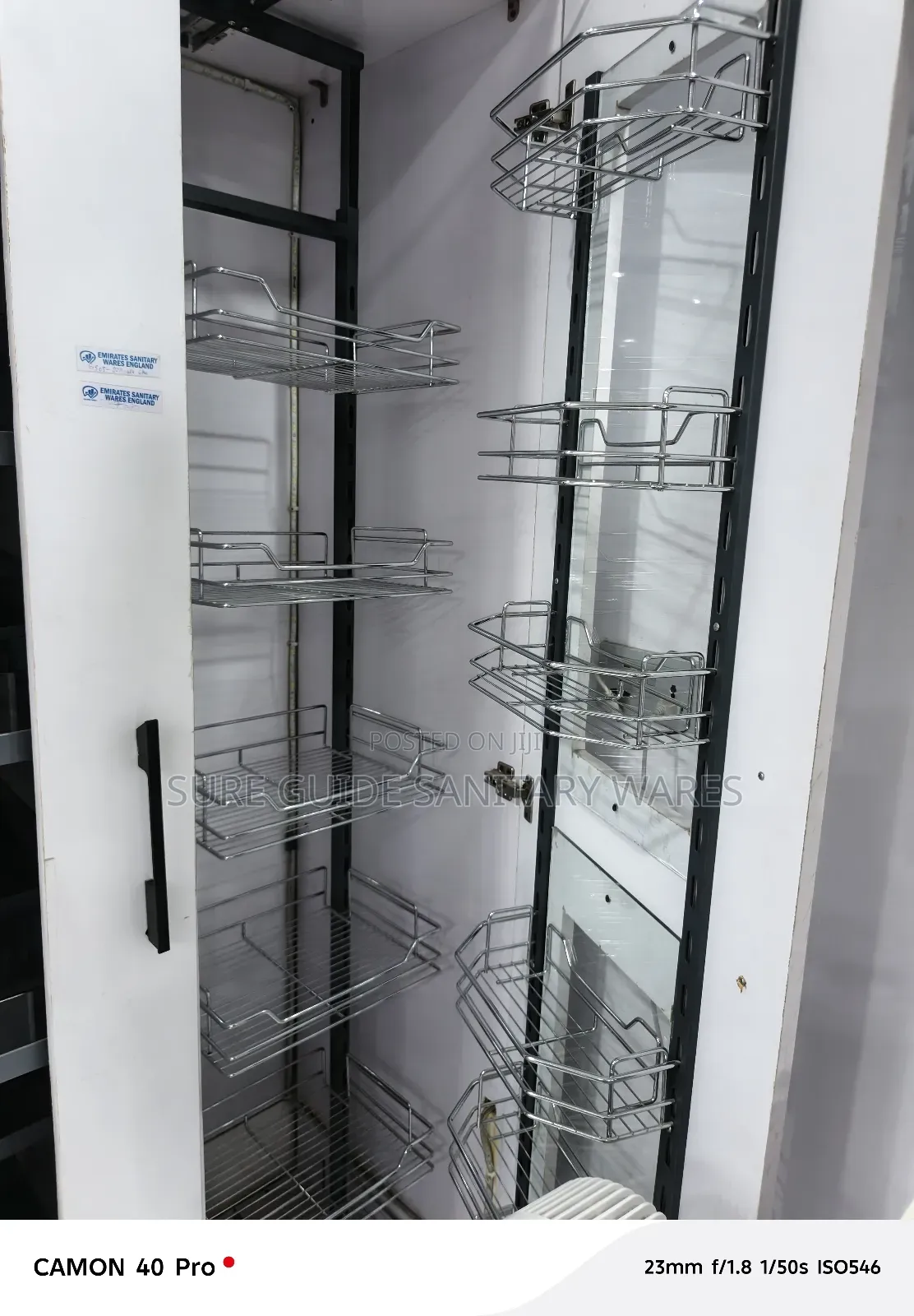 Cabinet Mount Basket Pantry Unit