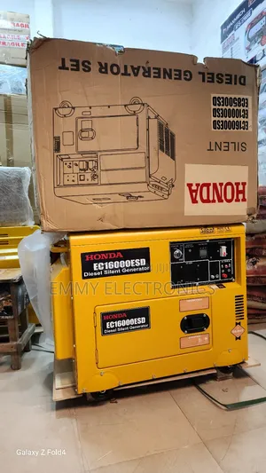 Brand New 10.5kva Honda Diesel Soundproof Gen 1years Wty 100%Copper