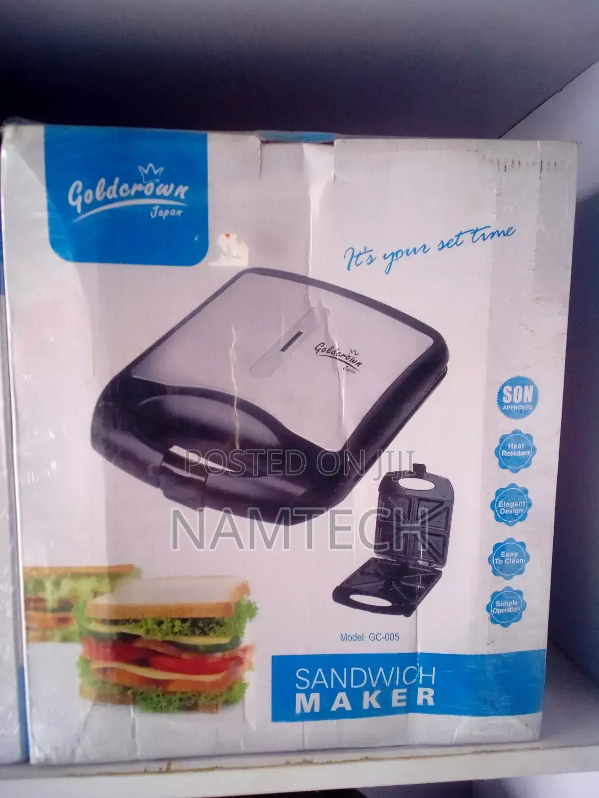 Sandwich Maker Gc-005