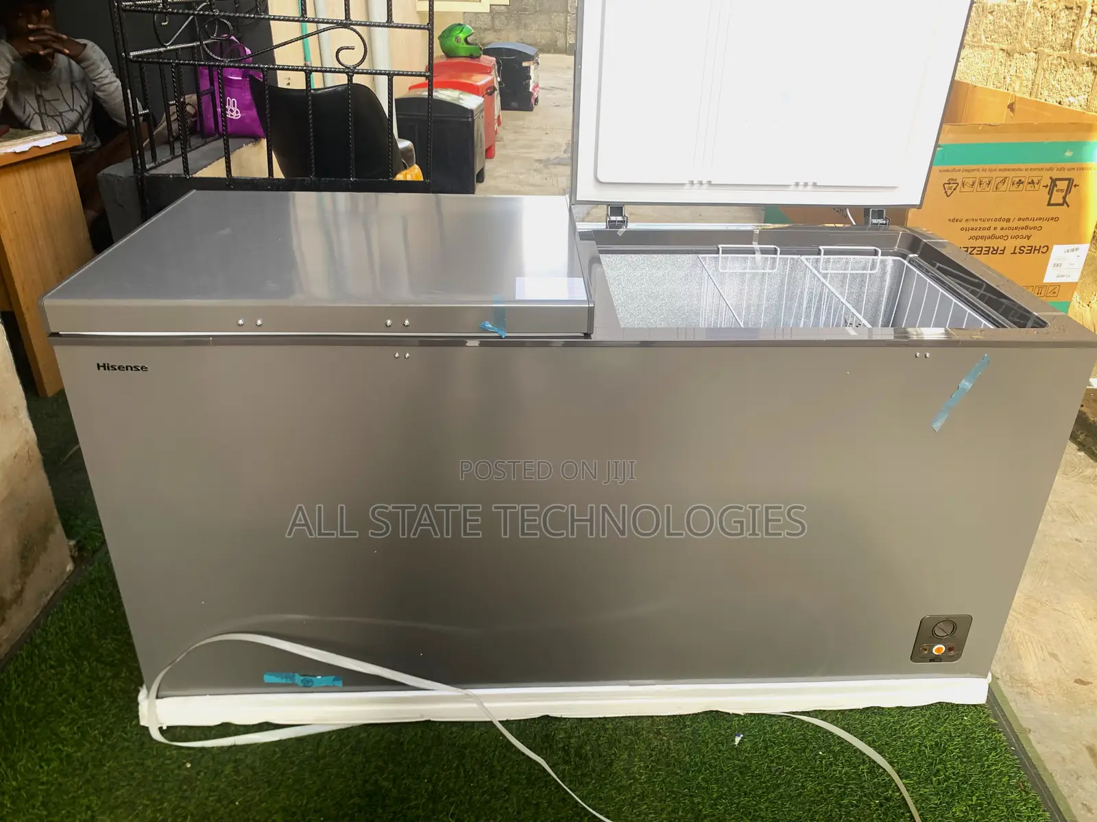 Hisense 500l Super Large Chest Freezer – Double Top Doors