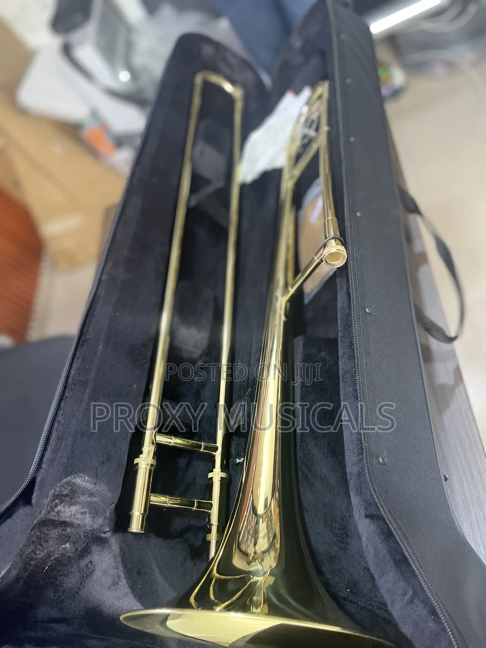 Yamaha Gold Trombone