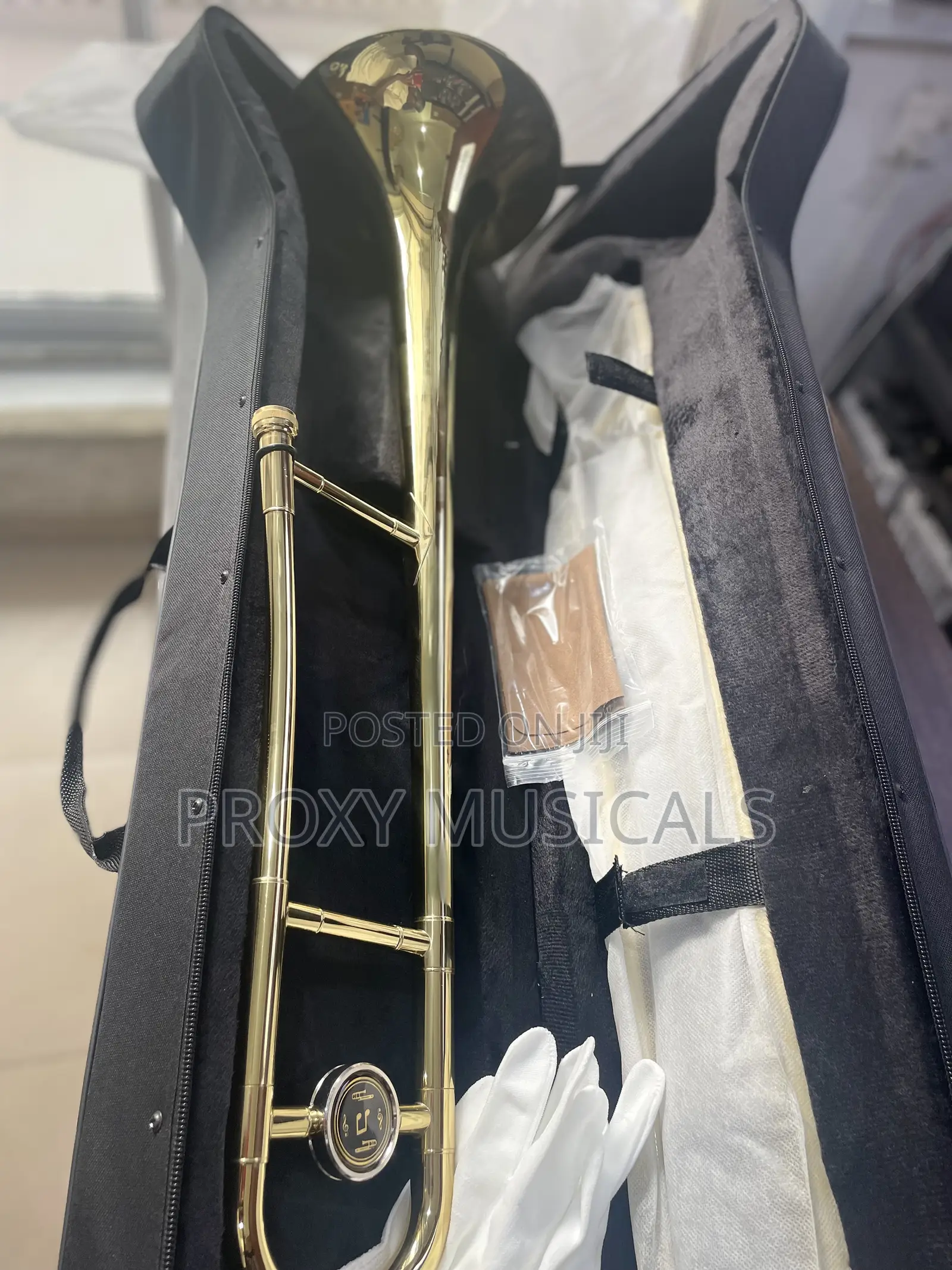 Yamaha Gold Trombone