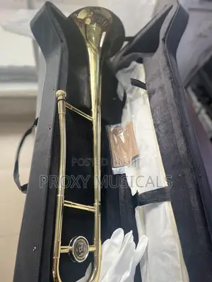 Yamaha Gold Trombone