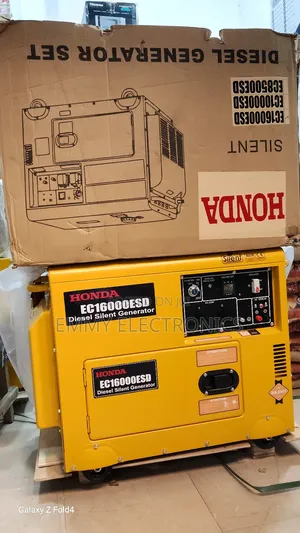 10.5kva Honda Diesel Soundproof Gen 1years Wty