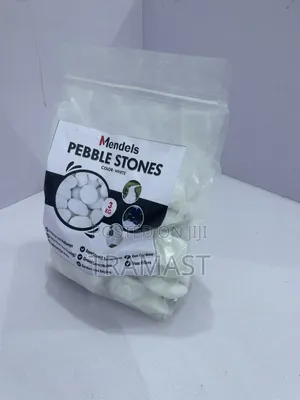 White Pebble Stones - Premium Quality (3kg Bag) Bulk Supply Available