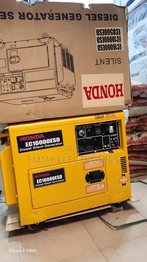 Brand New 10.5kva Honda Diesel Soundproof Gen 1years Wty 100% Copper
