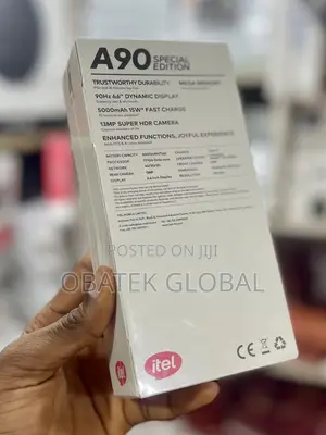 New Itel A90 64 GB Black