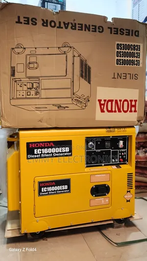 (10.5kva)Honda Diesel Soundproof Gen 1years Wty 100%Copper Coil