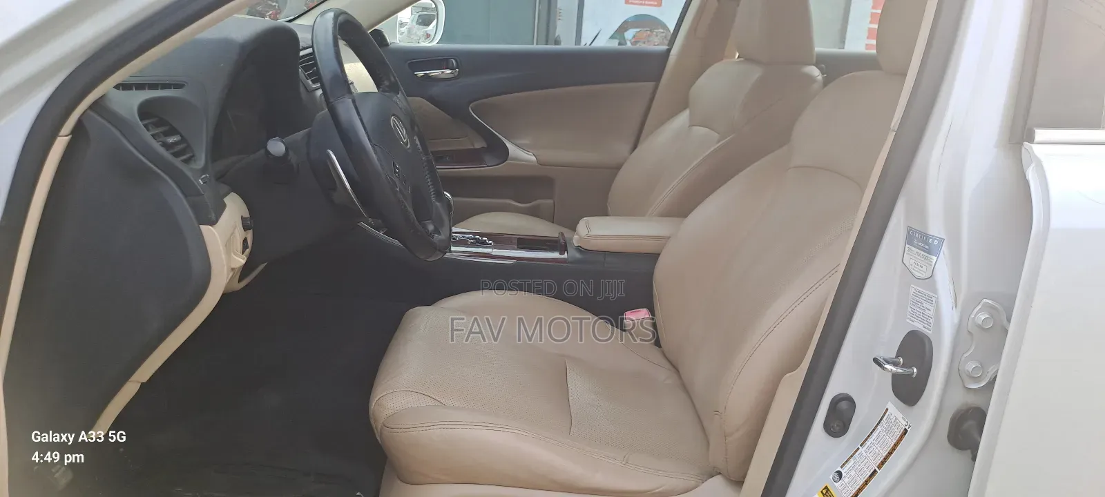 Lexus IS 250 2008 White