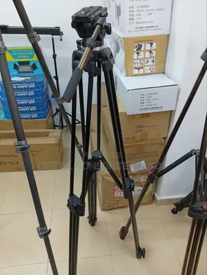Heavy-Duty Video Tripod