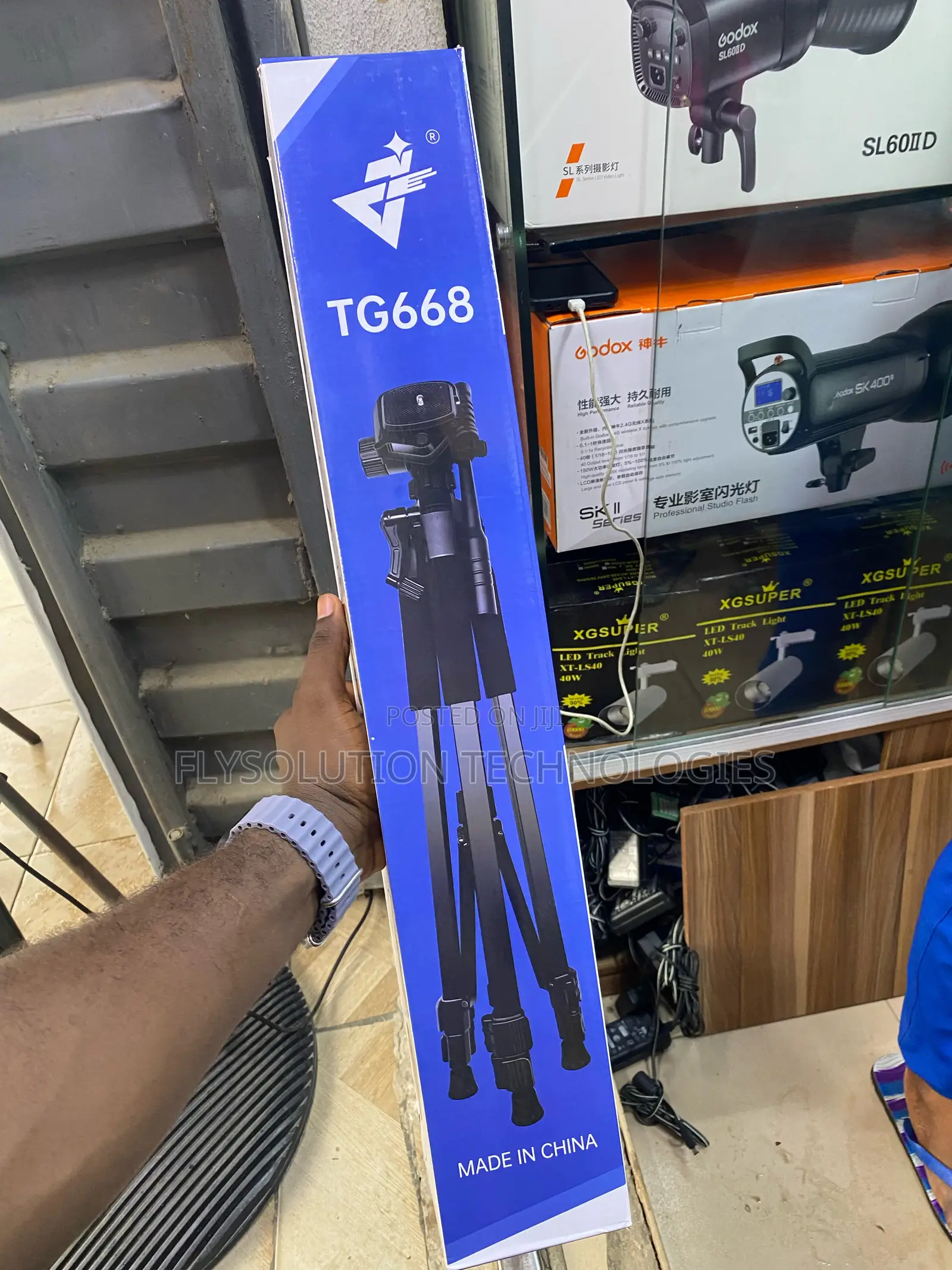Tg668 Phone Camera Tripod Stand