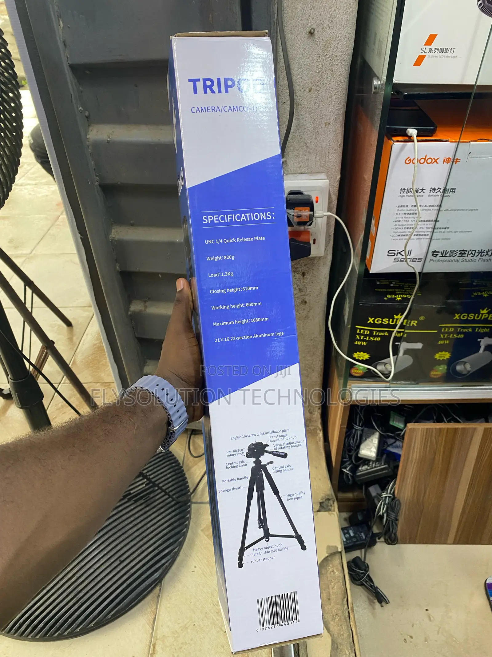 Tg668 Phone Camera Tripod Stand