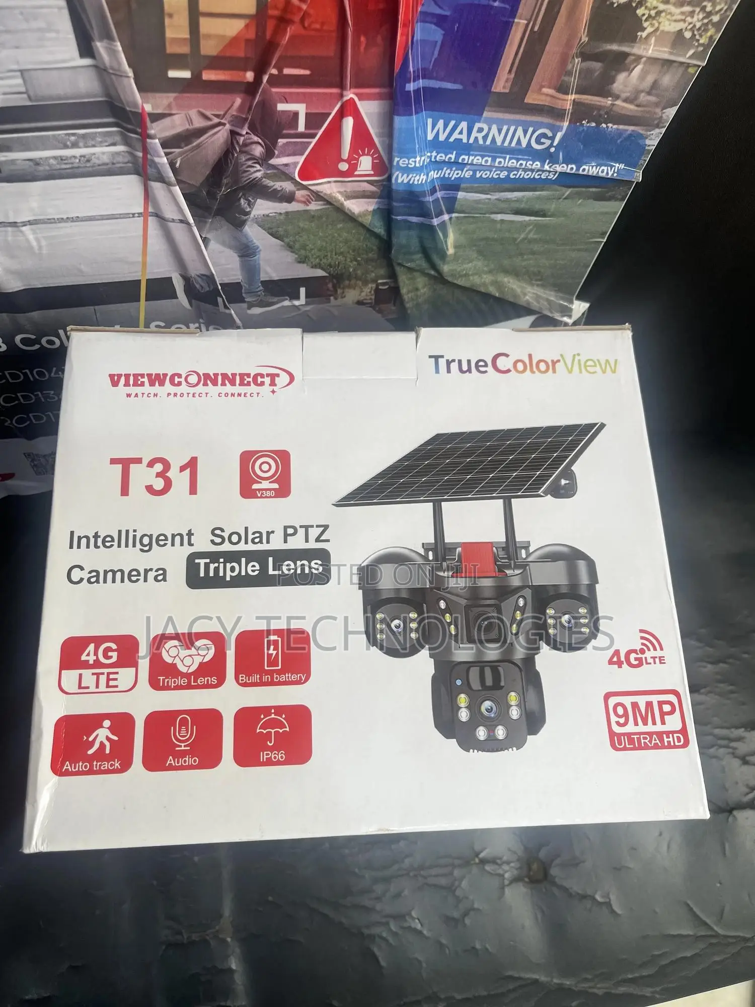 Triple Solar PTZ Camera