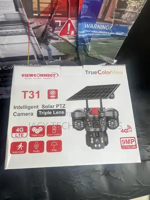 Triple Solar PTZ Camera