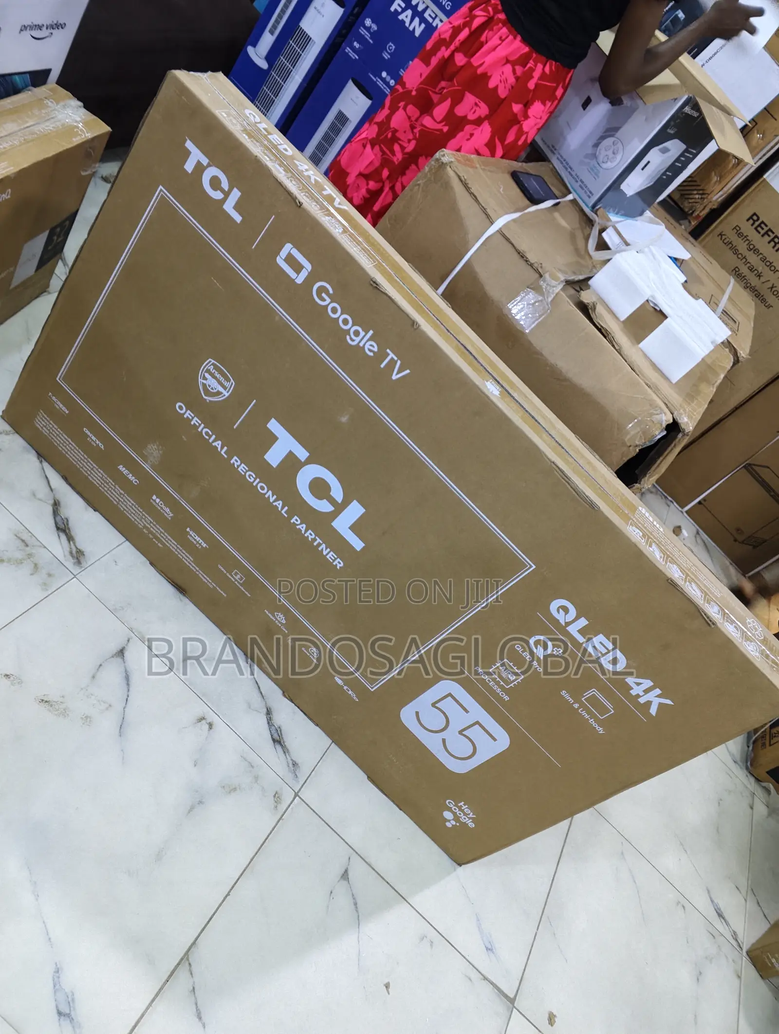 TCL 55c655–55" Qled With Powerful Processor