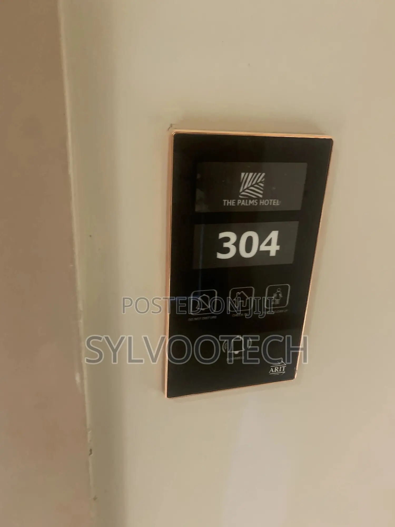 Smart Hotel Room Number With DND Installation