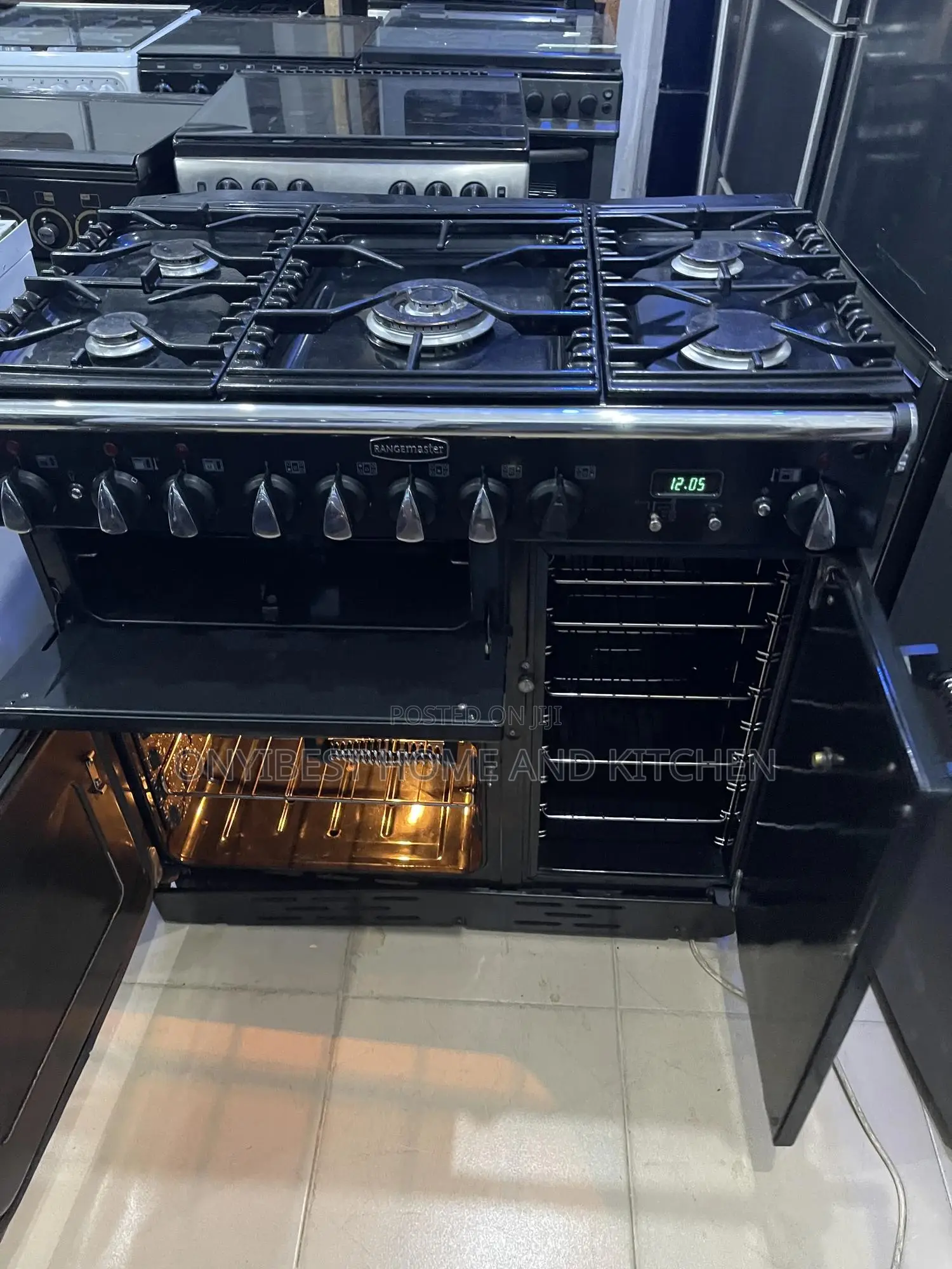 Rangemaster 5bunners Standing Gas Cooker