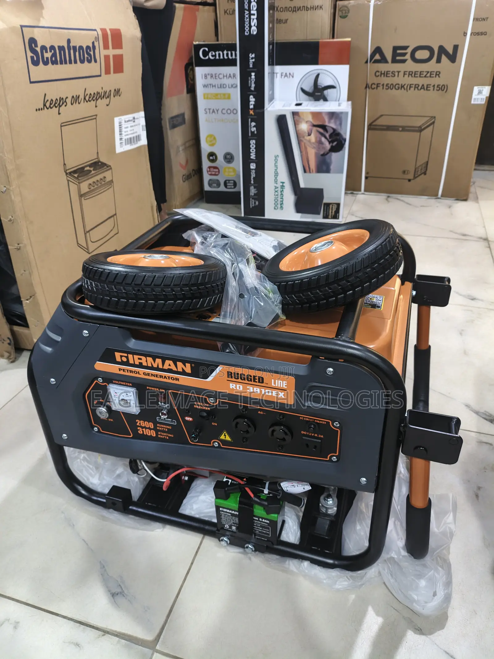 Firman Rd3910ex 2.6kva – Key Start + Battery (Sealed)