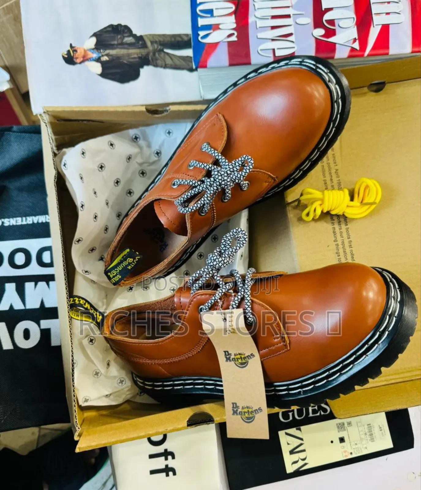 Authentic Quality Dr. Martens Brown Boot for Men