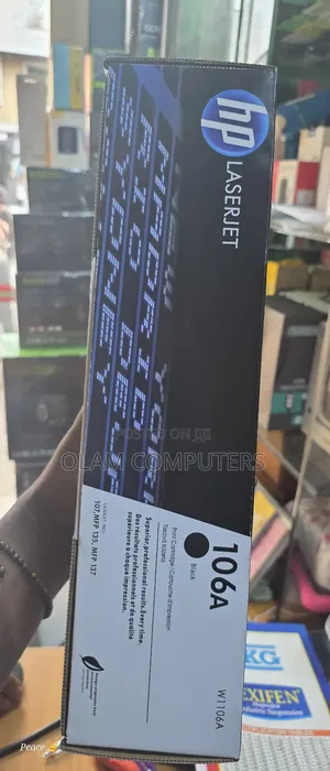 Hp Laserjet 106a Black Print Cartridge