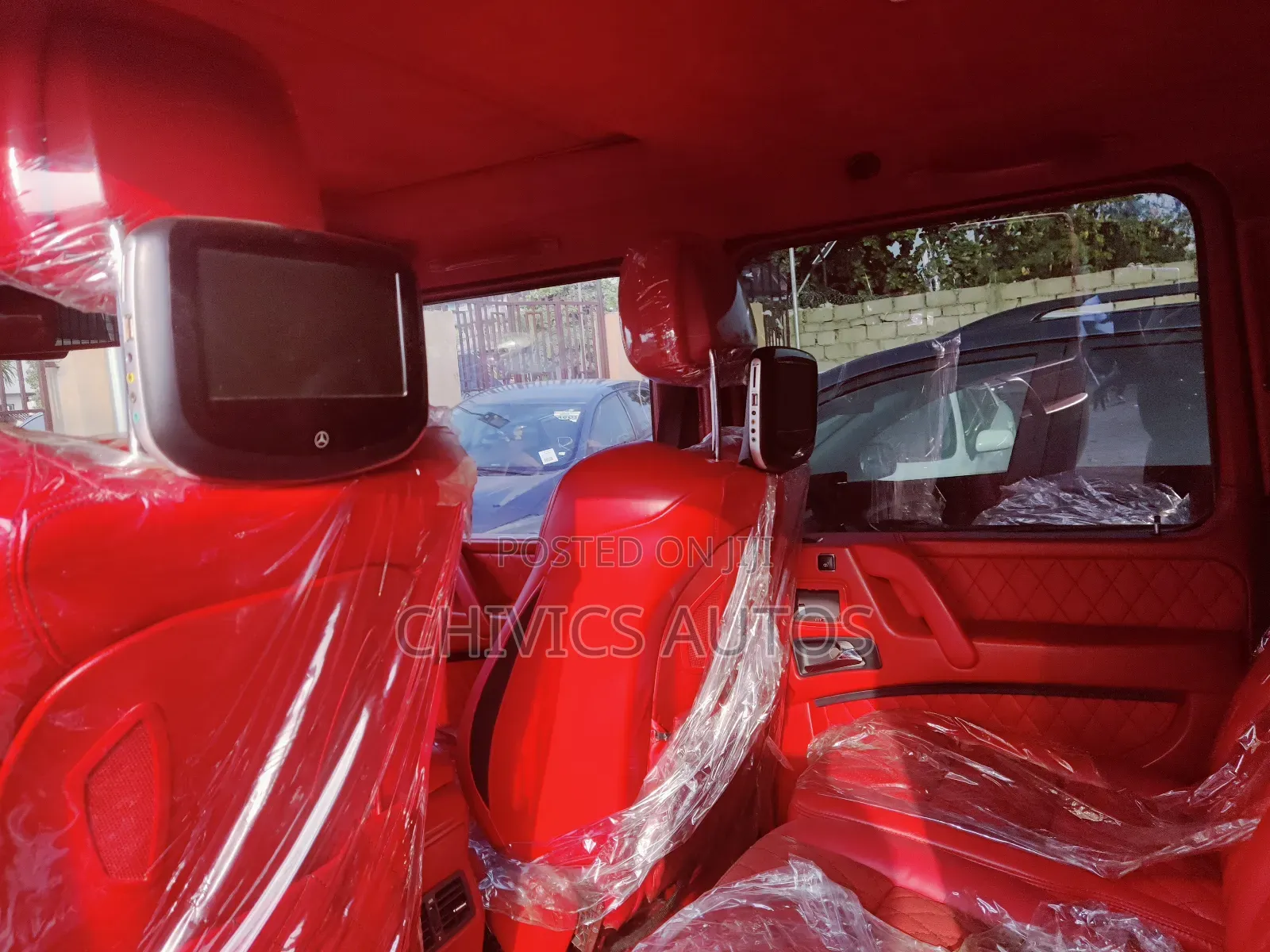 Mercedes-Benz G-Class 2015 Red