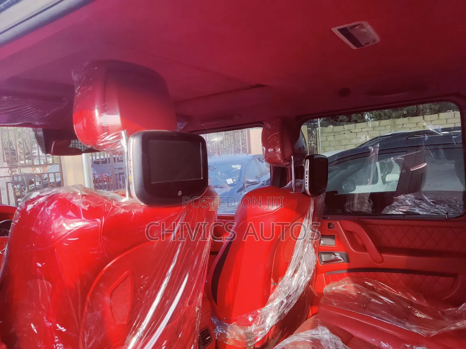 Mercedes-Benz G-Class 2015 Red
