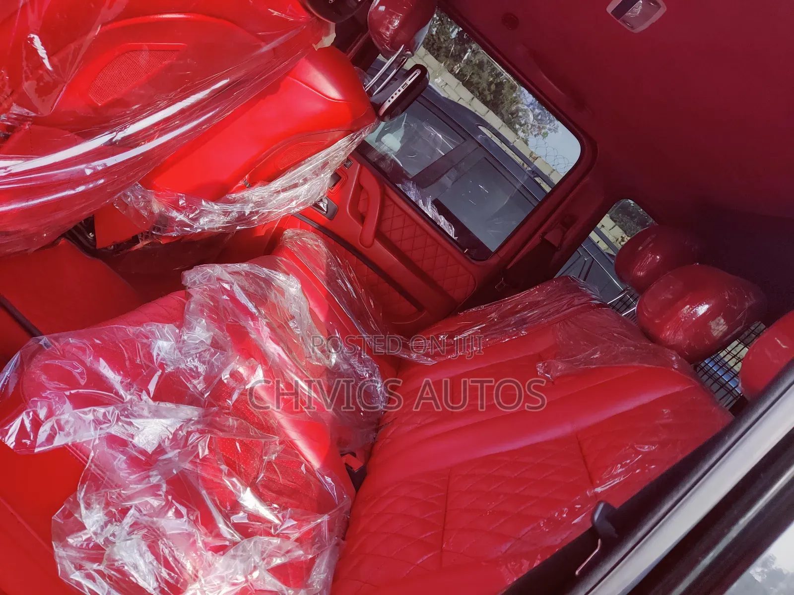 Mercedes-Benz G-Class 2015 Red