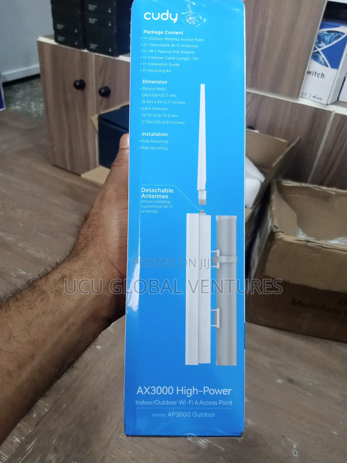 Cudy Ax3000 High-Power Outdoor Access Points