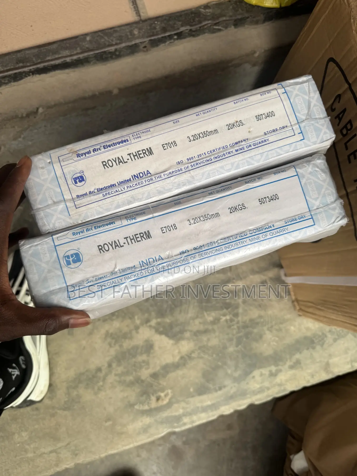 3.2mm E7018 Low Hydrogen Royal Arc Electrode
