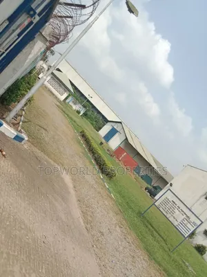 3.1 Acres With Warehouse and Offices on the Road at Ogba