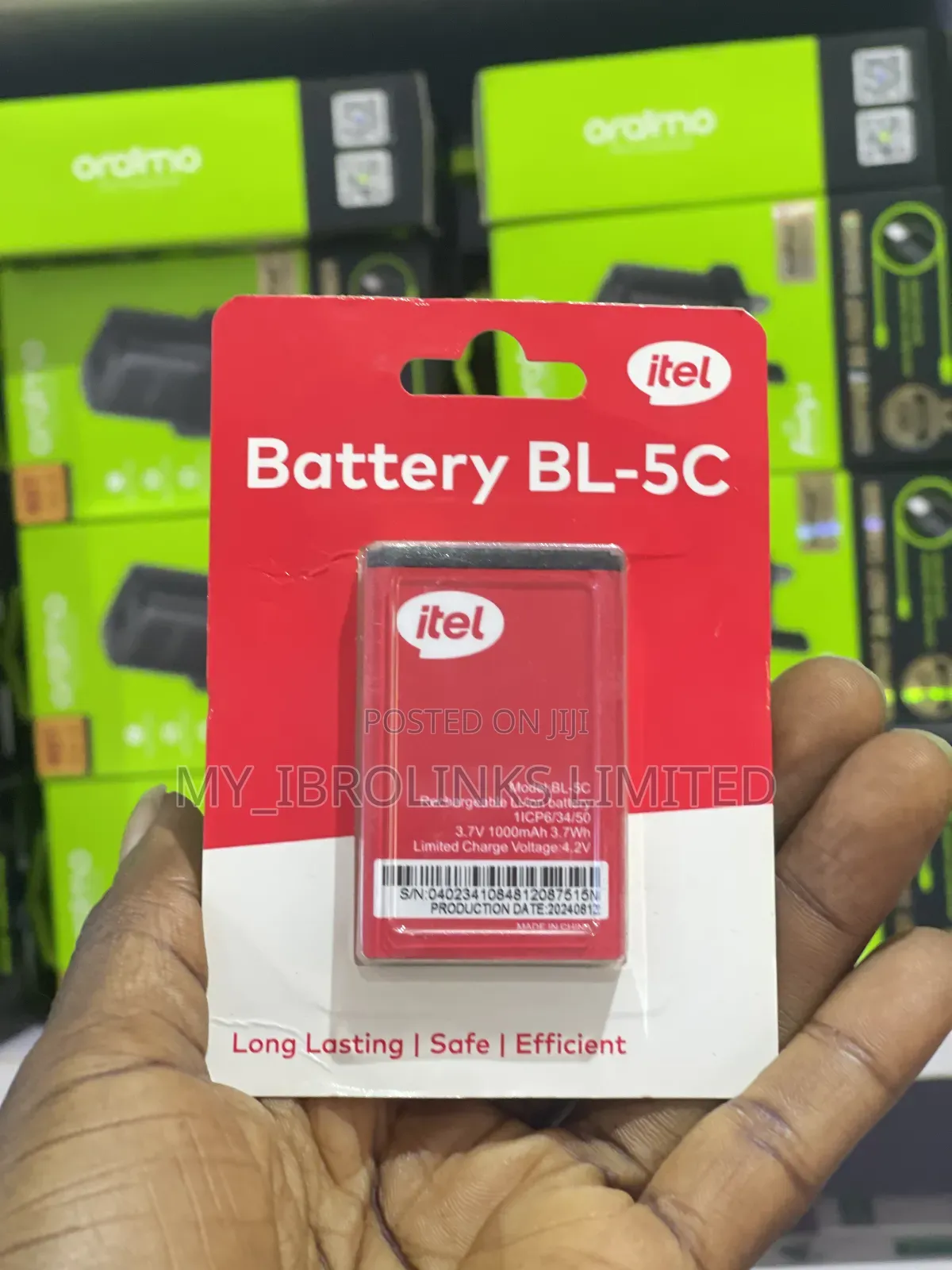 Itel Original Battery