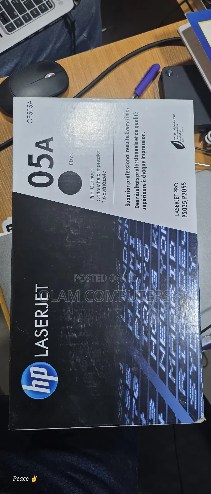 Hp Laserjet 05a Black Printer Cartridge