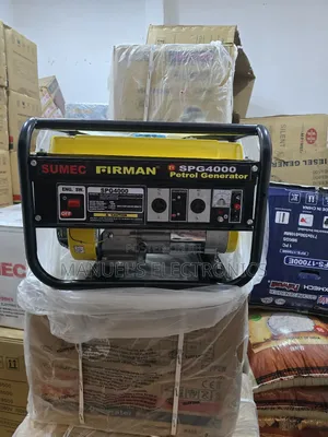 Sumec Firman Petrol Generator Model Spg4000m 4kva 100% Copper Coil