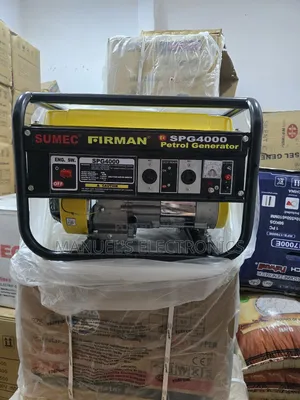 Original Sumec Firman Petrol Generator 100% Copper Coil 4kva