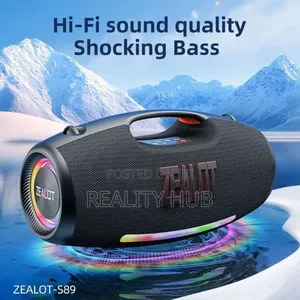 Zealot S89 Loudest Portable Bluetooth Speaker Subwoofer 250w 48000mah