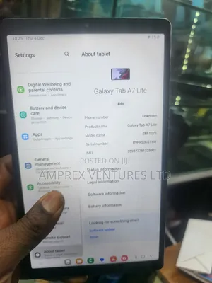 Samsung Galaxy Tab A7 Lite 32 GB Silver