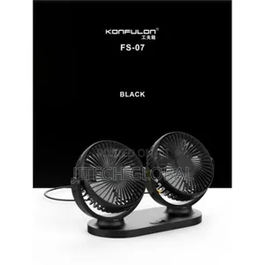 Konfulon Double Head Usb Fan