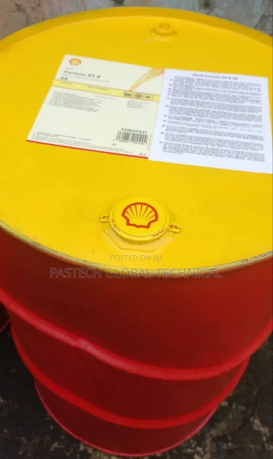 Rotary Air Compressor Oil// Shell Corena S3 R 68 (209l) - PASTECH ...