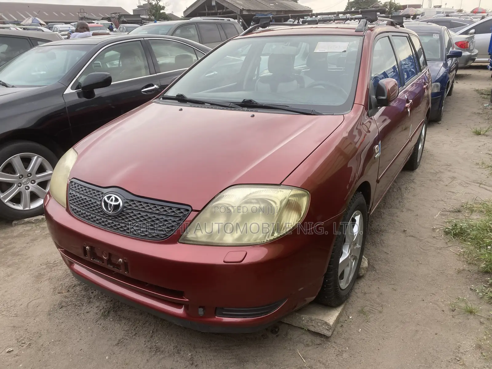 Toyota Corolla Liftback 2004 Red