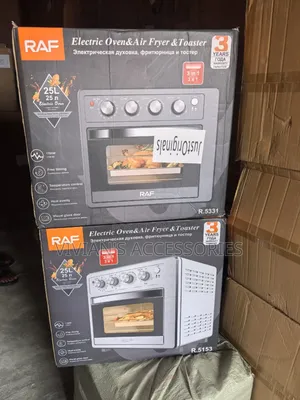 Raf 3in1 Oven Air Fryer 25l
Oven , Airfryer and Toaster