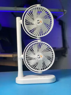 Double Headed Rechargeable Fan