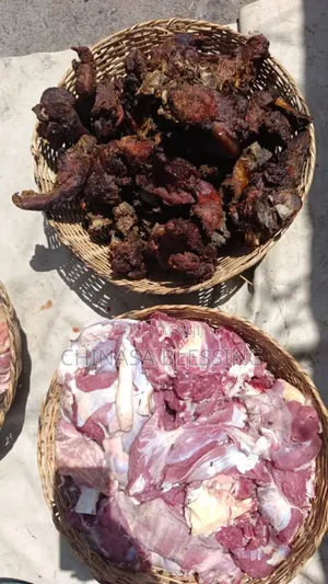 Fried Goat Meat