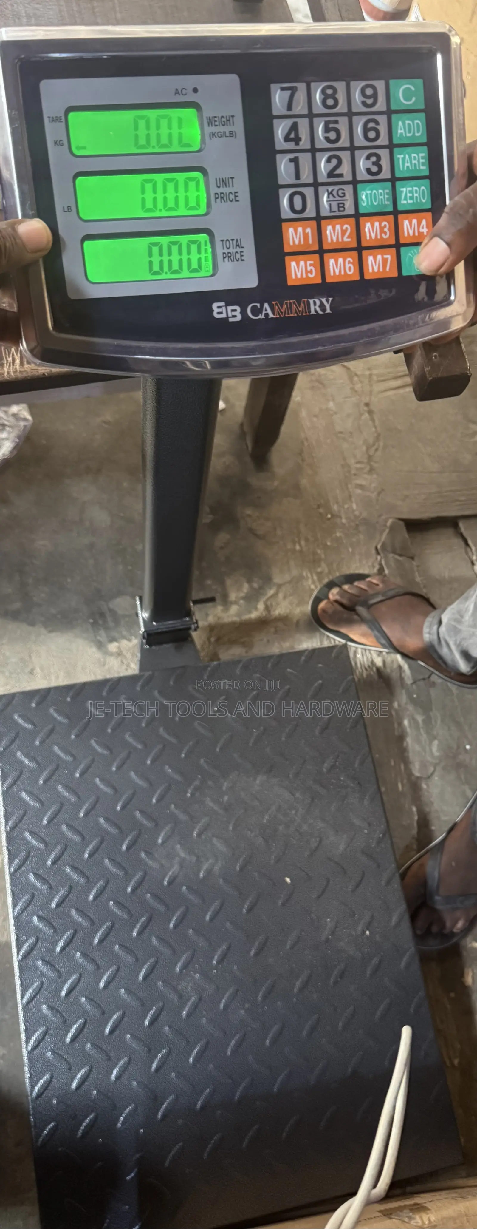 Bb Camry Digital Platform Scale 500kg