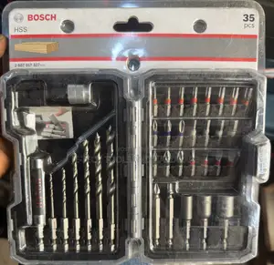 Bosch Extra Hard Screwdriver Bit Set, 35-piece